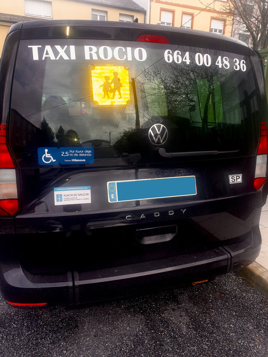 Taxi en A Fonsagrada y Lugo - Taxi A Fonsagrada Rocío