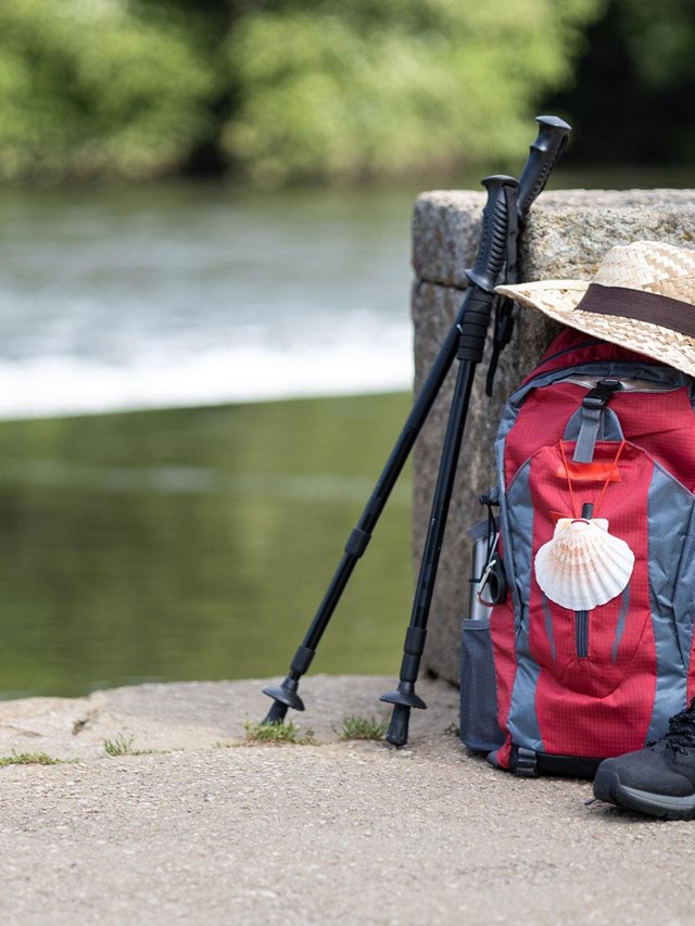 Taxi para peregrinos en A Fonsagrada